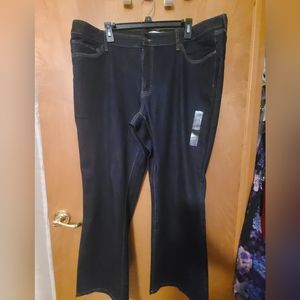 Sonoma Bootcut dark denim Jean's Size 20 NWT